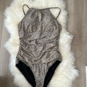 Ellen Tracy One Piece Swim Suit